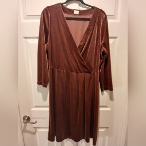 A New Day Rich Rose Velvet Garment